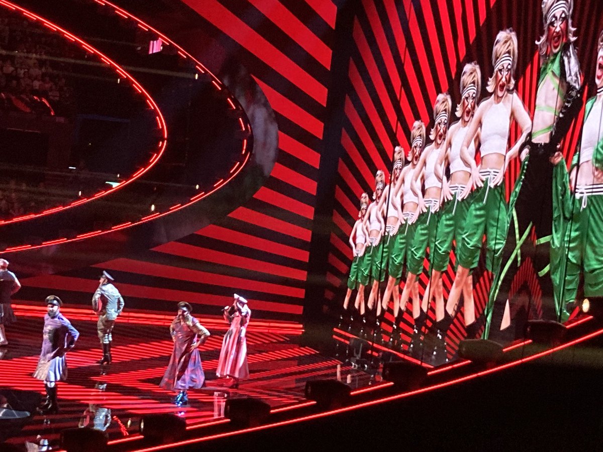 Professor Lisa Marie Johnson (@elsie33) on Twitter photo 2023-05-09 17:00:01 Croatia are especially wild and baffling, but certainly entertaining #Eurovision2023 and this image saves their big finish for you to find out about later. Croatia are especially wild and baffling, but certainly entertaining #Eurovision2023 and this image saves their big finish for you to find out about later.