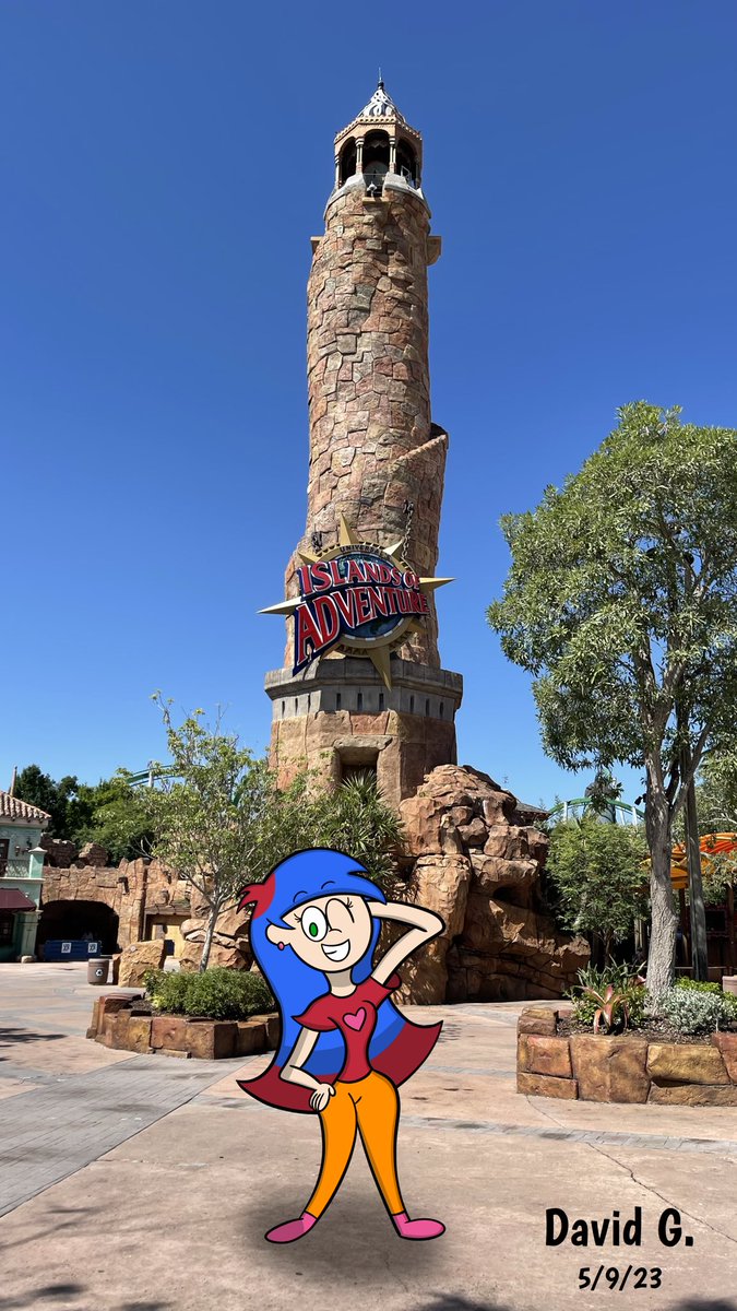 SparkCartoons's tweet photo. Molly at Islands of Adventure
#SimonAndPals #Photograph #UniversalOrlando #UniversalsIslandsOfAdventure #Lighthouse #ToonsInRealWorld #ToonsInRealLife #BlueLightningDoodles #BlueLightningEntertainment #BlueLightningCartoons #BlueLightningAnimationStudios https://t.co/6Z3wJ6y0gJ