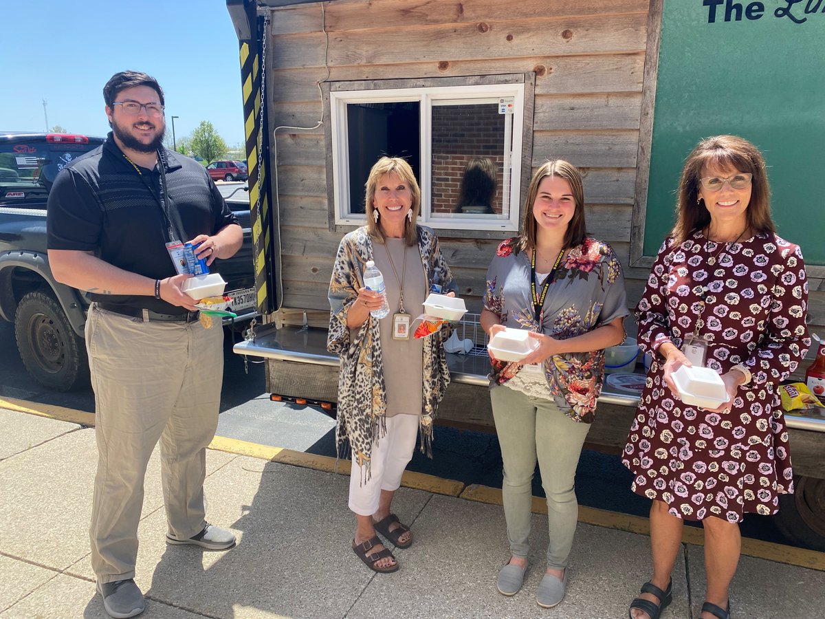 In recognition of Teacher Appreciation Week, lunch was provided to the South Adams Staff, courtesy of The Limberlost Diner Food Truck and The South Adams School Board of Trustees. Thank you very much for making this a special day for our staff!!!