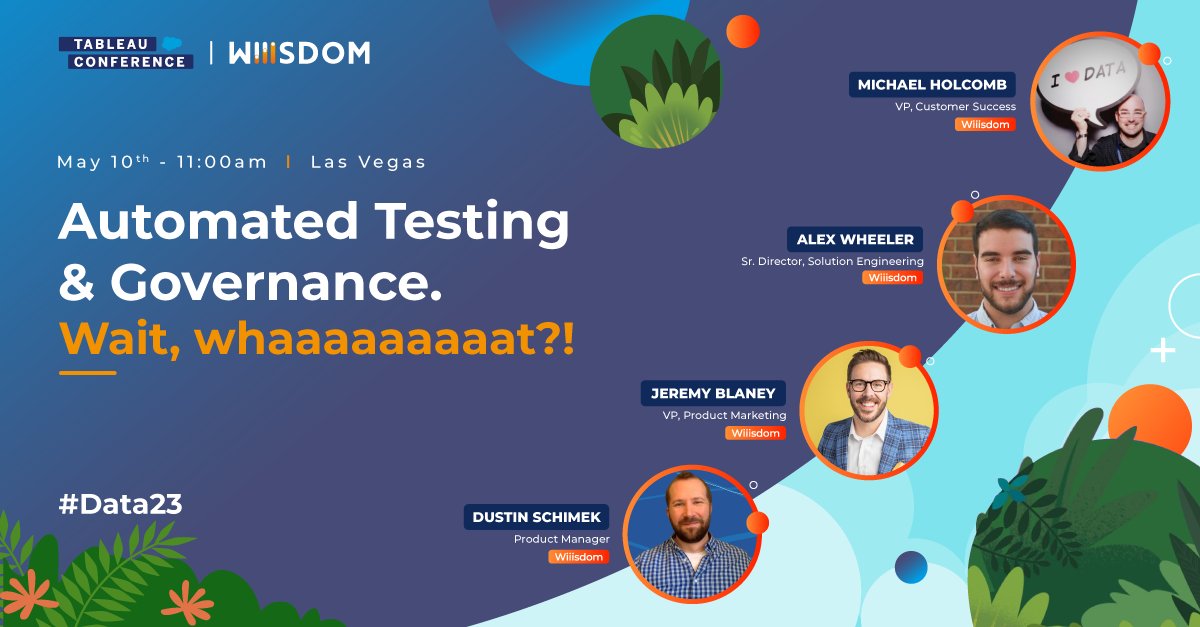 WiiisdomOps's tweet photo. Tomorrow at 11 am PDT, discover how to avoid the catastrophe of missed errors in your dashboards with AnalyticsOps! Register for our #Data23 session so you don’t miss it! https://t.co/vPgp8657Nx
#DataFam #AnalyticsOps #BITesting #AnalyticsGovernance https://t.co/cBgr4Mj0x0