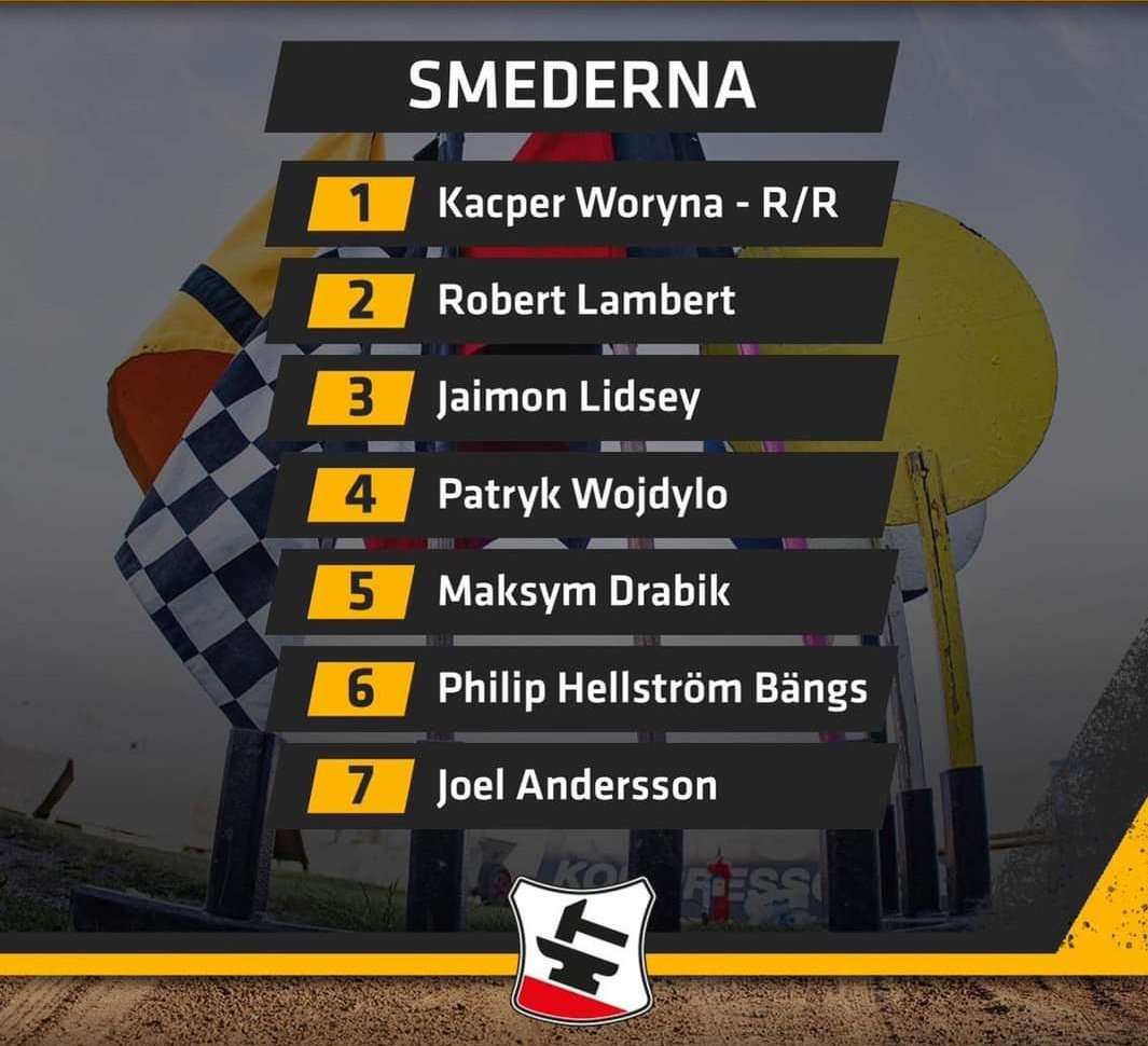 atraby's tweet photo. 🇸🇪RD2: ESKILSTUNA vs VÄSTERVIK🏁
Eskilstuna Champions in 4 of the last 7 seasons but severely weakened: Aspgren retired, Woryna with persistent shoulder troubles, Jepsen Jensen out with a hand injury.
Västervik dominant winners against Lejonen last week. 
@ViaplaySportsUK https://t.co/Sgqhj0i0gr