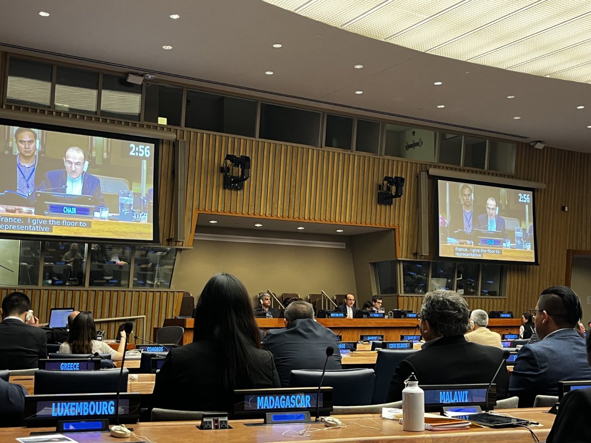 CancilleriaPeru's tweet photo. El Perú participa en el 18º período de sesiones del Foro de las Naciones Unidas sobre los Bosques #UNFF18, reafirmando su compromiso con la gestión forestal sostenible y la implementación conjunta del #UNSPF 2017-2030.
👉https://t.co/ZyWRgfhAo4 https://t.co/CoUtbzvVU4