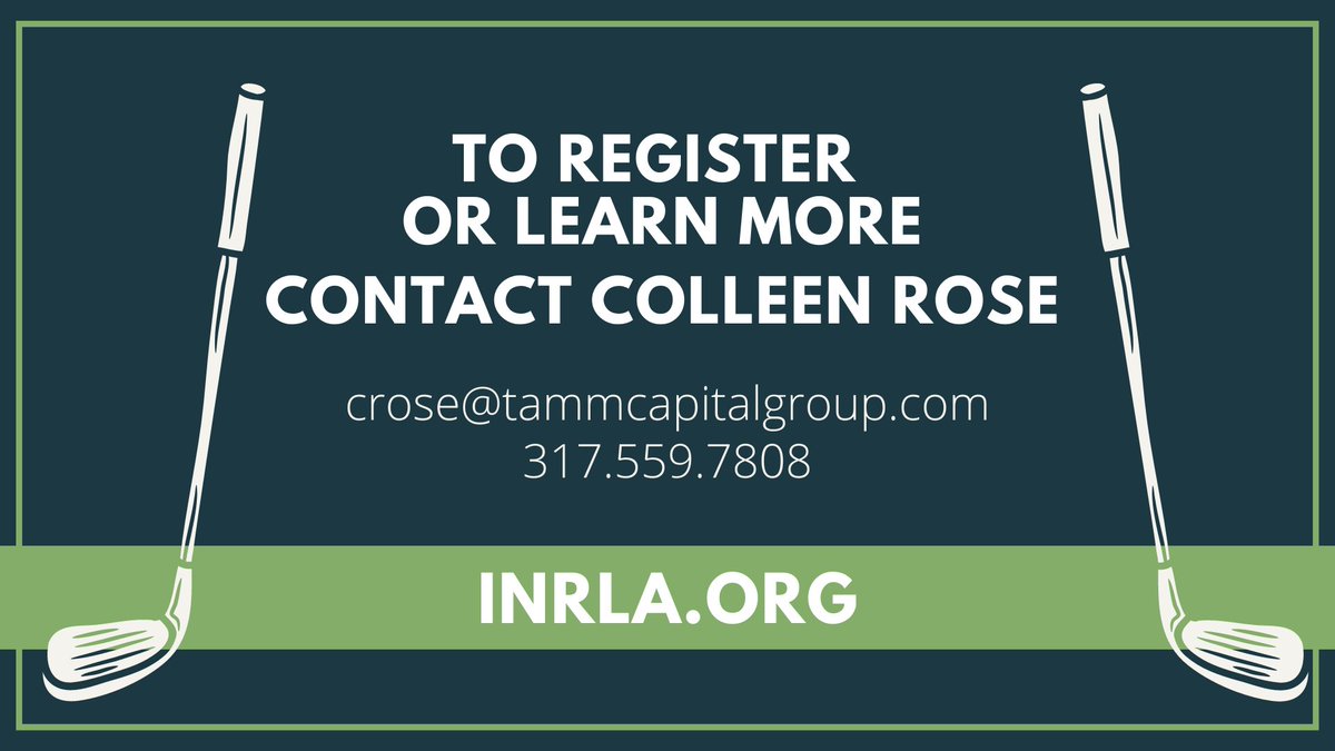 Don't miss out on our Annual INRLA Golf Outing presented by <a href="/RNDC_USA/">RNDC-USA</a>! ⛳️

We have limited opportunities to sponsor or golf with us on Monday, June 12 at <a href="/GCIgolf/">Golf Club of Indiana</a> 

Register or learn more ➡️ bit.ly/3NV8UOX