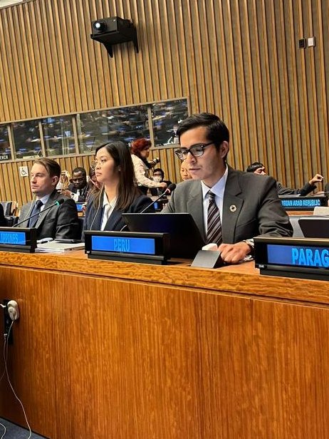 CancilleriaPeru's tweet photo. El Perú participa en el 18º período de sesiones del Foro de las Naciones Unidas sobre los Bosques #UNFF18, reafirmando su compromiso con la gestión forestal sostenible y la implementación conjunta del #UNSPF 2017-2030.
👉https://t.co/ZyWRgfhAo4 https://t.co/CoUtbzvVU4