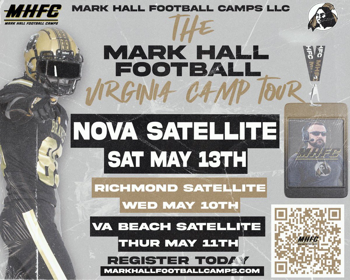 Coach_Neely's tweet photo. There is still time to sign up for our VA camps! Walk ups are welcome too!
Sign up at https://t.co/4LXzPWbDqg
#EarnAnOffer #NoRope #BraveNation https://t.co/GNNE7HUKHc