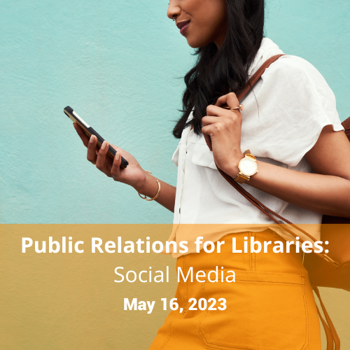 MLAoffice's tweet image. Join MLA on Zoom next Tuesday, May 16 at 2:00 PM for an MLA Connect webinar, Public Relations: Social Media Strategies for Libraries. 

Webinars are only $25 for MLA Members! Learn more ➡️ ow.ly/N8nI50Ojuc3

#MILibraries #LoveMILibraries #MILIbraryisNOW