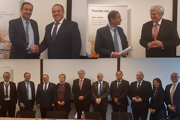 In discussions today with Peter Gerhart, State Secretary of the Energy Ministry of the Slovak Republic, <a href="/BernardFontana/">Bernard Fontana</a>  and  Lionel Gaiffe confimed Framatome’s full support to the Slovak Republic #nuclear industry and #energy policy.