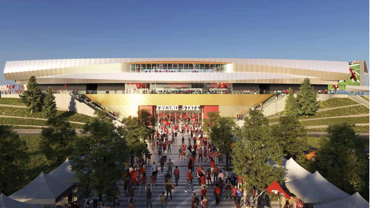 Stephen Hicks on Twitter "More renderings of what Fresno State’s new