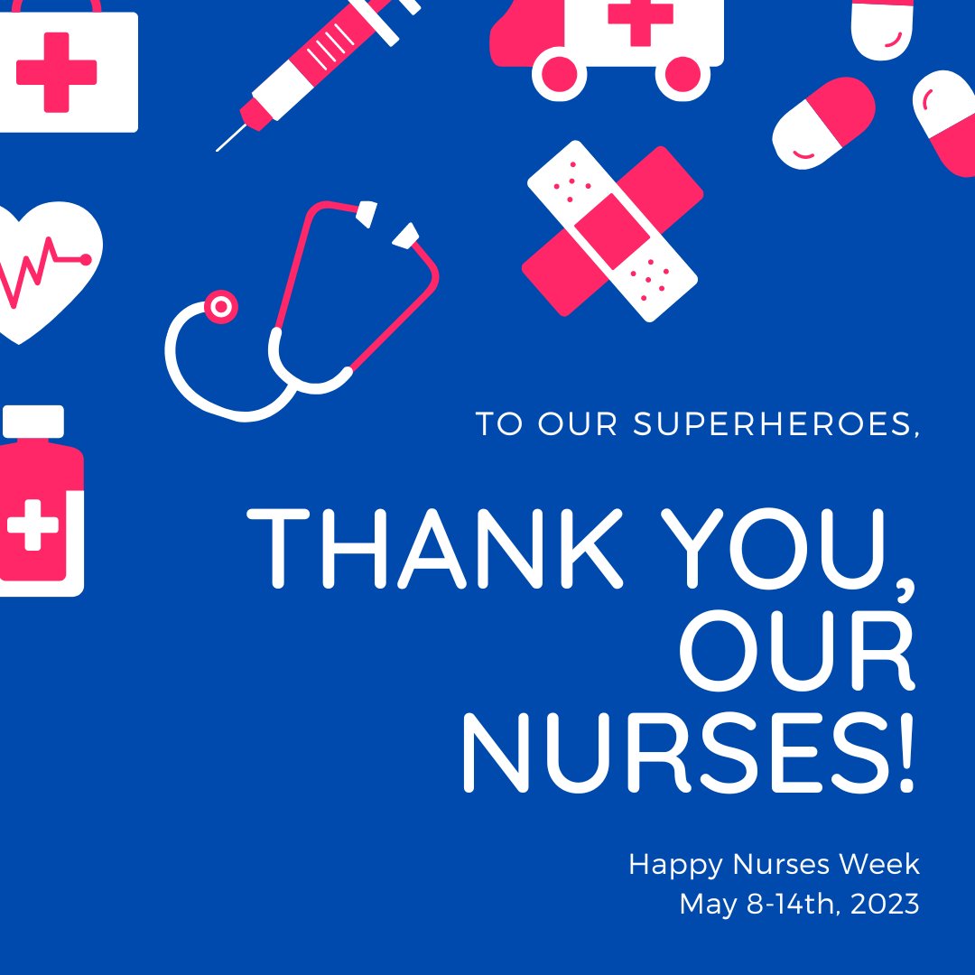 Shoutout to all our amazing nurses at TOH! Happy #NationalNursingWeek 2023! Thank you for your care and compassion. Thank you for your dedication. Thank you for your commitment to the health and wellness of our most vulnerable populations.

#OurNursesOurFuture #Nurses2023