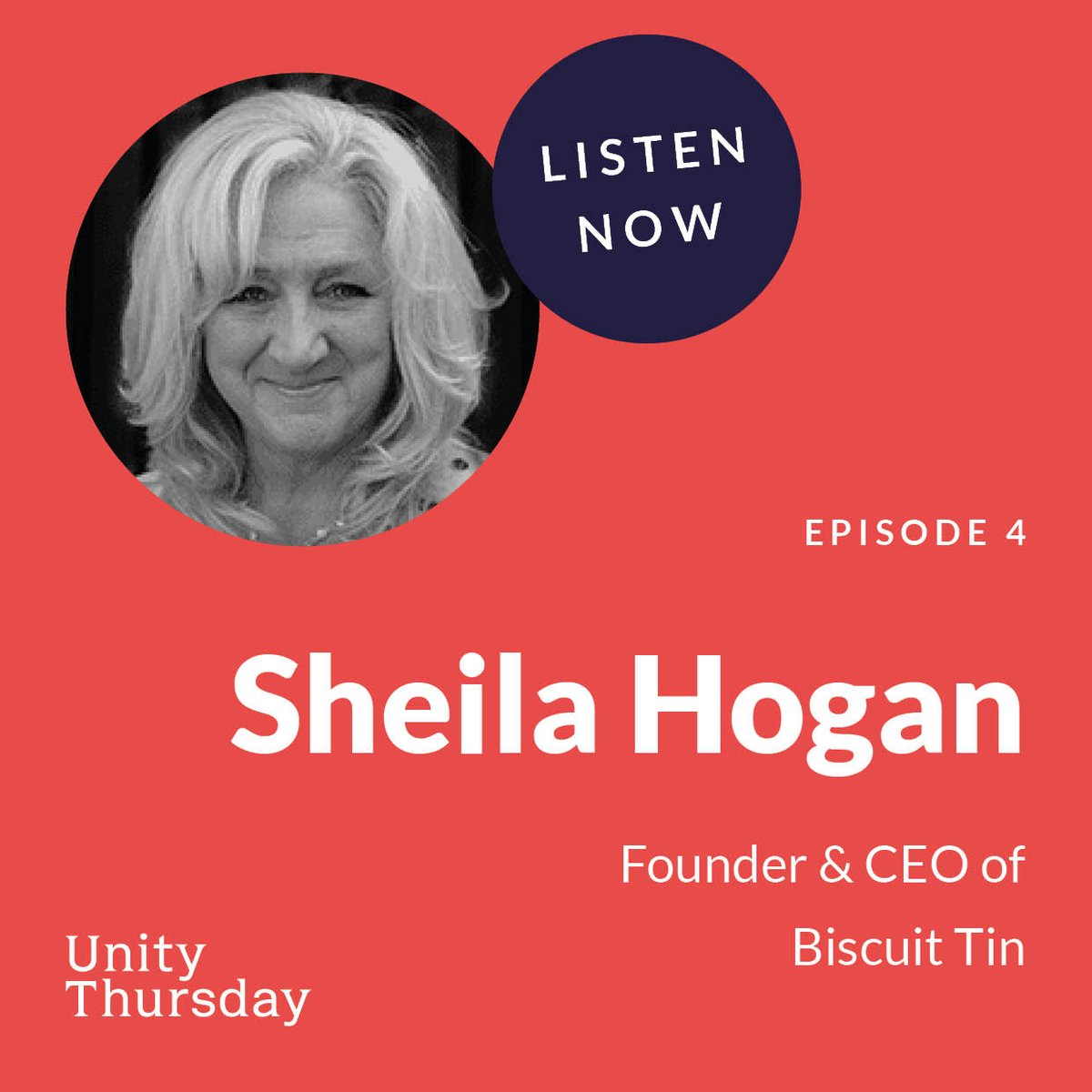 Love podcasts? Our founder, Sheila Hogan was invited onto the Unity Thursday podcast sponsored by <a href="/Zeus_Capital/">Zeus</a>  to discuss her entrepreneurial spirit &amp; motivation to have no regrets, Biscuit Tin's growth plans, <a href="/BBCDragonsDen/">BBC Dragons' Den</a> &amp; the importance of digital legacies #fintechfounder