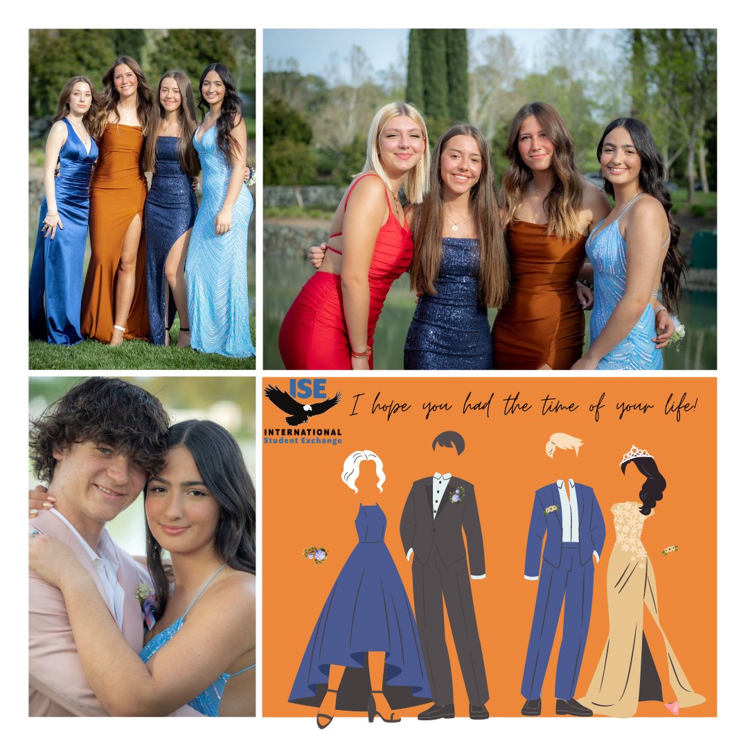 ise_usa's tweet image. Prom time is amazing.  For foreign exchange students in the USA, prom night is an even more significant event as it allows them to immerse themselves in American culture and traditions. 
.
#studentexchange #promtime #highschoolprom #exchangestudents #hostfamily
