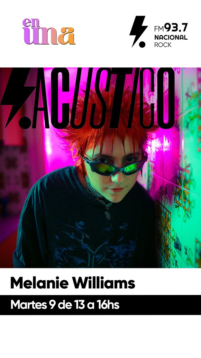 📢En un ratito en vivo <a href="/EnUna937/">EN UNA</a> estará tocando Melanie Williams ✨

📲 Sumate acá hasta las 16hs: youtube.com/watch?v=bbbvBQ…