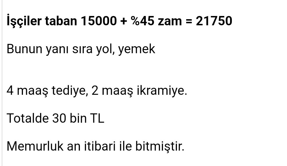 Memurluk an itibariyle bitmiştir 

#MemurHesapSoracak