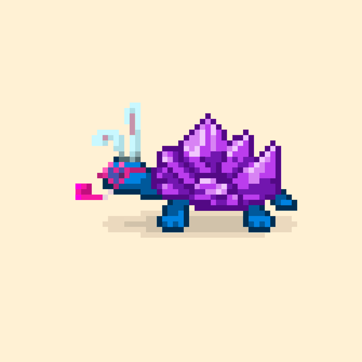 tonturtles's tweet photo. 🟡 Shell: Shells can be unique, adorned with runes, made of crystals, gold, wood, or portal-like. They can be armor or even overgrown with plants. https://t.co/0vaeOgIE9H