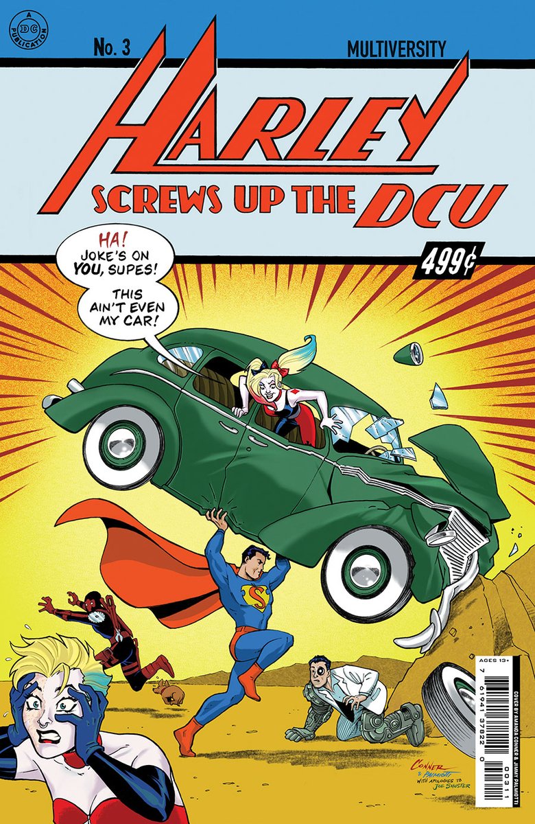 Midtown Comics (@midtowncomics) on Twitter photo Harley Quinn & that OTHER #HarleyQuinn; they got a problem!
Looking at the classic #comicbookart? Look again, cuz it's 😻<a href="/AmandaRantsAlot/">Amanda Conner</a> #Cover for 📚Multiversity #Harley Screws Up The DCU #3
✏️<a href="/FrankTieri/">Frank Tieri</a>
🎨 <a href="/LoganFaerber/">Logan Faerber</a>
👉ow.ly/5Jsk50OiSxl
#Krypton #Topvarianttuesday Harley Quinn & that OTHER #HarleyQuinn; they got a problem!
Looking at the classic #comicbookart? Look again, cuz it's 😻<a href="/AmandaRantsAlot/">Amanda Conner</a> #Cover for 📚Multiversity #Harley Screws Up The DCU #3
✏️<a href="/FrankTieri/">Frank Tieri</a>
🎨 <a href="/LoganFaerber/">Logan Faerber</a>
👉ow.ly/5Jsk50OiSxl
#Krypton #Topvarianttuesday