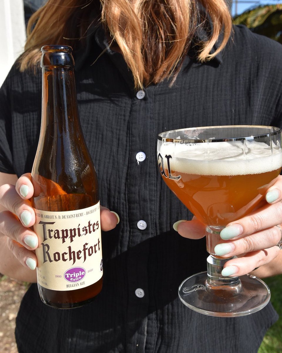merchantduvin's tweet photo. We're kicking back to contemplate one of our #SpringBeer selections, Rochefort Triple Extra, on #Trappist Tuesday. We know this one has been making the rounds lately. For those who have just tired it, what do you think? #TrappistBeer #MadeByMonks #BelgianBeer
📷 @hop_doc https://t.co/UEC2J6lgGo