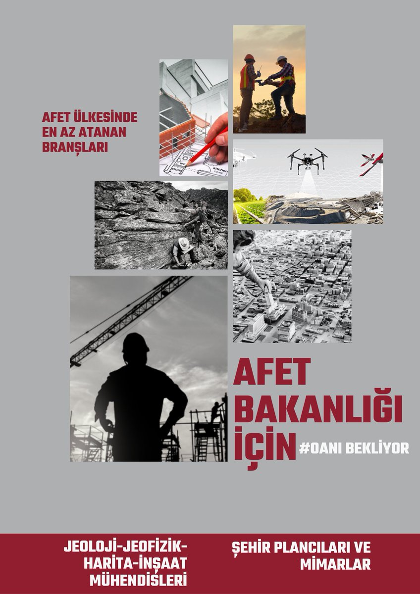 haritamhnds's tweet photo. @DrSinanOgan Güvenli yaşam alanlarının olusturulabilmesi Harita, İnşaat, Jeoloji, Jeofizik Mühendisleri, Şehir Plancıları ve Mimarlar ile mümkün. Güvenli kentler için teknik kadro OAnıBekliyor
@DrSinanOgan @SevdaOzbk @GokcenOgan @TugrulK_ZaferP https://t.co/R1mphXYtvR