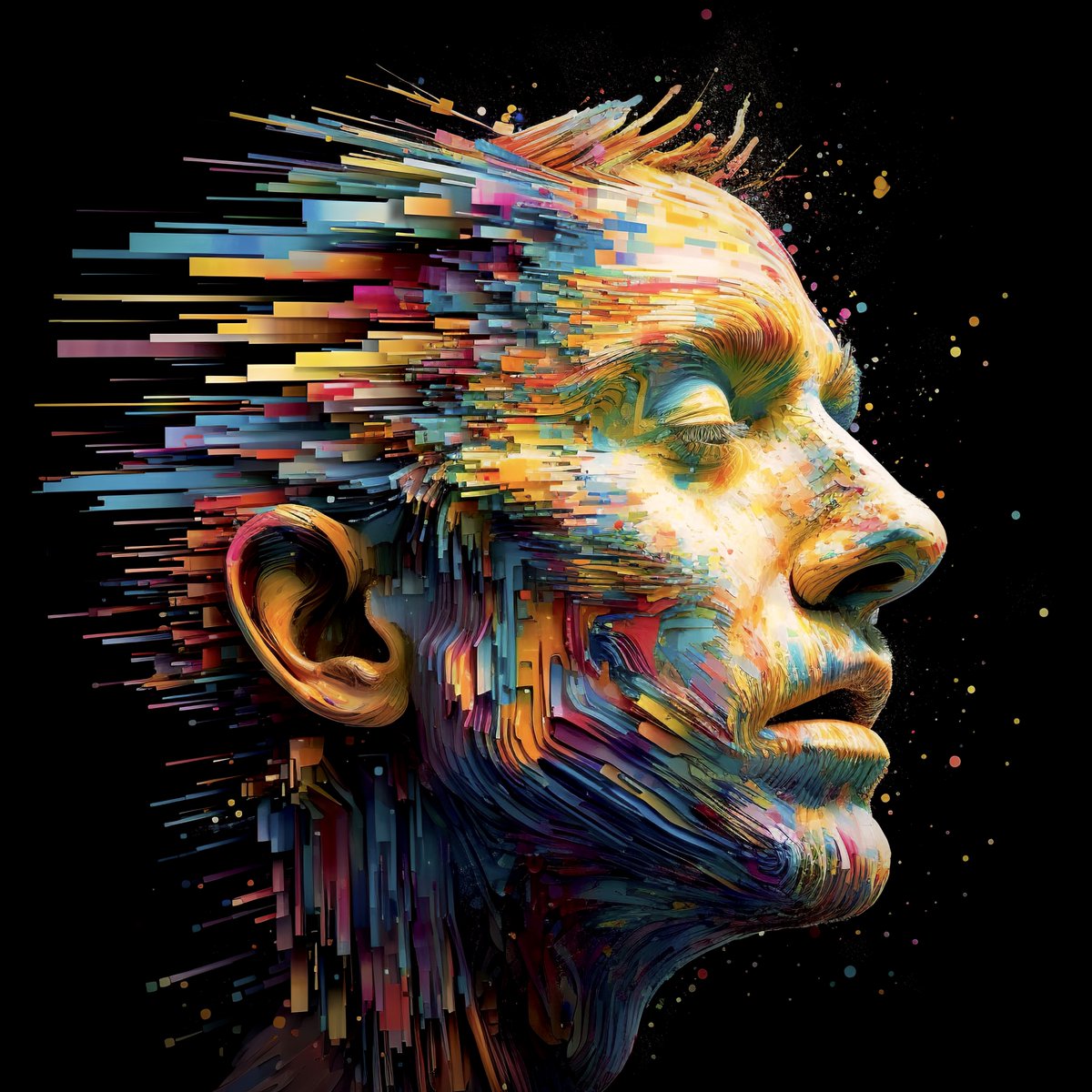 Being a data artist -- illustrated.

AI-generated imagery is incredible these days when I compare to what we could do only 4 years ago with BigGan deep etc.

#midjourney #ai #dataviz #DataArt