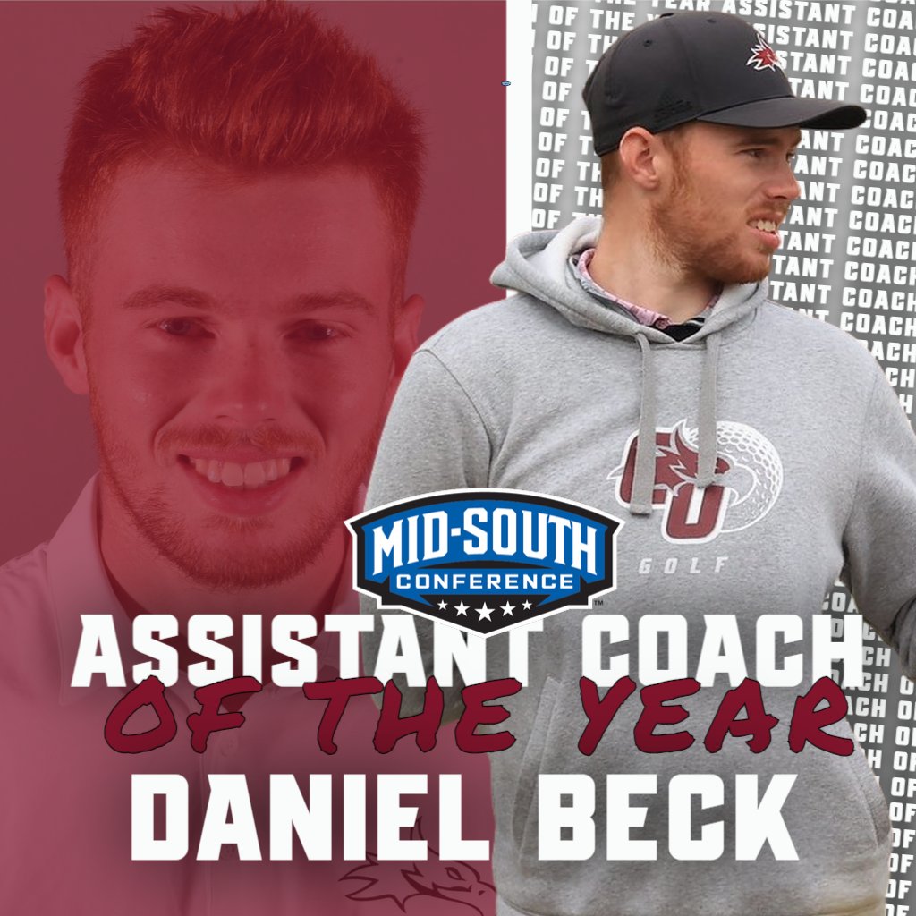 GoCUPhoenix's tweet photo. Also a big congratulations to Daniel Beck on being named the Mid-South Conference Women's Assistant Coach of the Year!

Congrats Daniel! https://t.co/niqCORMGFU