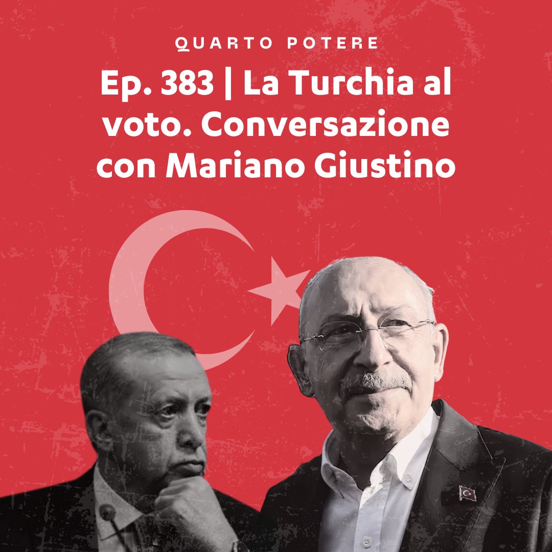 Nel nuovo episodio @MarianoGiustino racconta la situazione in #Turchia in vista delle elezioni di domenica e cosa potrebbe cambiare in caso di sconfitta di #Erdogan. L'episodio è disponibile gratuitamente su tutte le app d'ascolto. ASCOLTA ORA: pod.link/1581593954