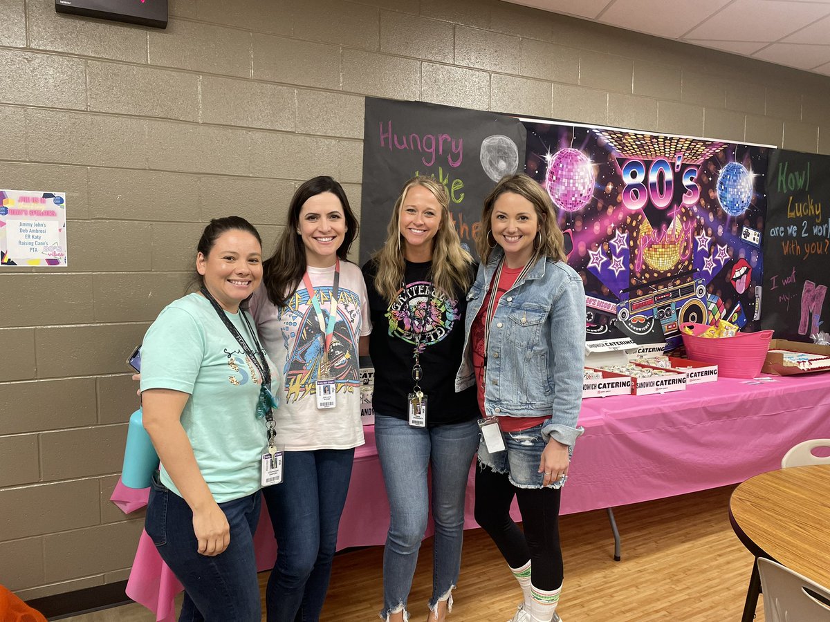 Thanks <a href="/JenksPta/">Jenks PTA</a> for the awesome lunch!
<a href="/erindaugh9/">ErinDaugherty</a> <a href="/joellenlbusby/">Joellen Busby</a> <a href="/stephsamora/">Stephanie Samora</a> 
Thank you <a href="/jimmyjohns/">Jimmy John’s</a>, Deb Ambrosi, <a href="/ERKaty1/">ERKaty</a>, and <a href="/raisingcanes/">Raising Cane's</a> 
#TeacherAppreciateWeek