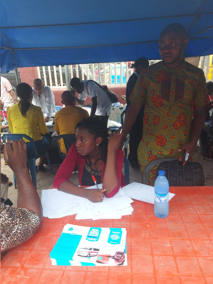 stedmundseye's tweet photo. Scenes from our outreach at Alaba Electronics Market in collaboration with @GracehillPlace and facilitated by @DavidCrownTM. We look forward to more opportunities for us to work together in making all forms of health services #affordable and #accessible to everyone everywhere https://t.co/VsK06V589Y