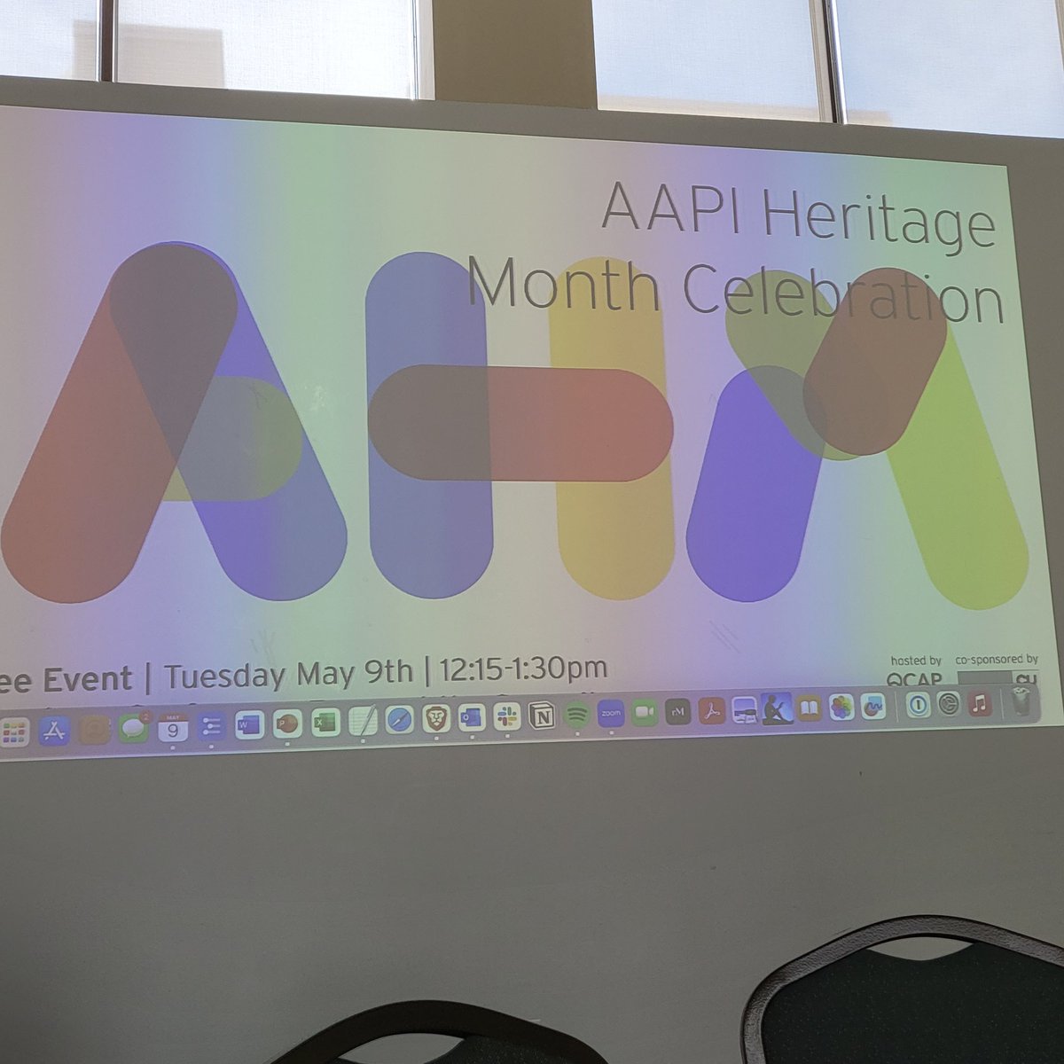 EmmaLopez1926's tweet photo. @ProfCKHong Today's QCAP event was so much fun and I loved all the amazing and delicious food! Although I'm not an AAPI student, I'm so glad I was able to come and support! It was so cool to hear from Congresswoman Meng too! https://t.co/2BpD02d10N