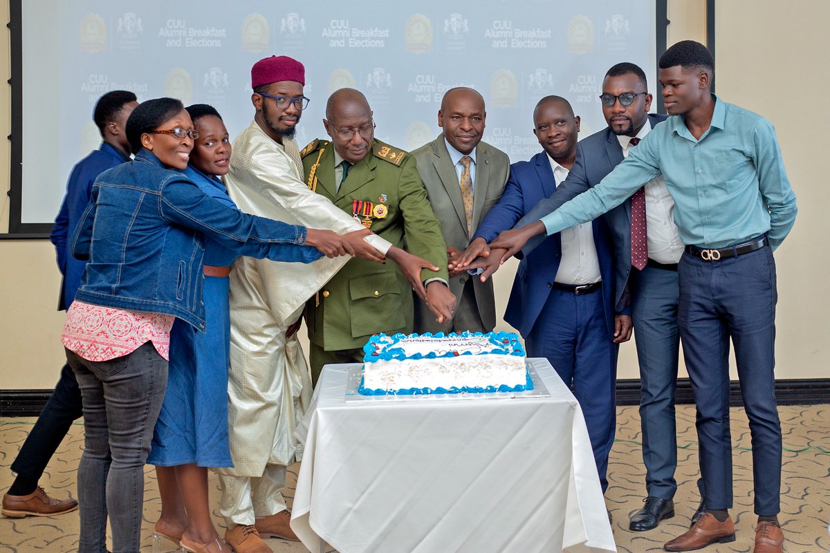 CavendishUg's tweet photo. On April 29th, 2023, we held the CUU Alumni Association general elections for the Executive Committee during an Alumni Breakfast. It was a momentous occasion &amp; we look forward to the fresh perspectives and innovative ideas that our new Executive Committee will bring to the table. https://t.co/6TqYwkcJRd