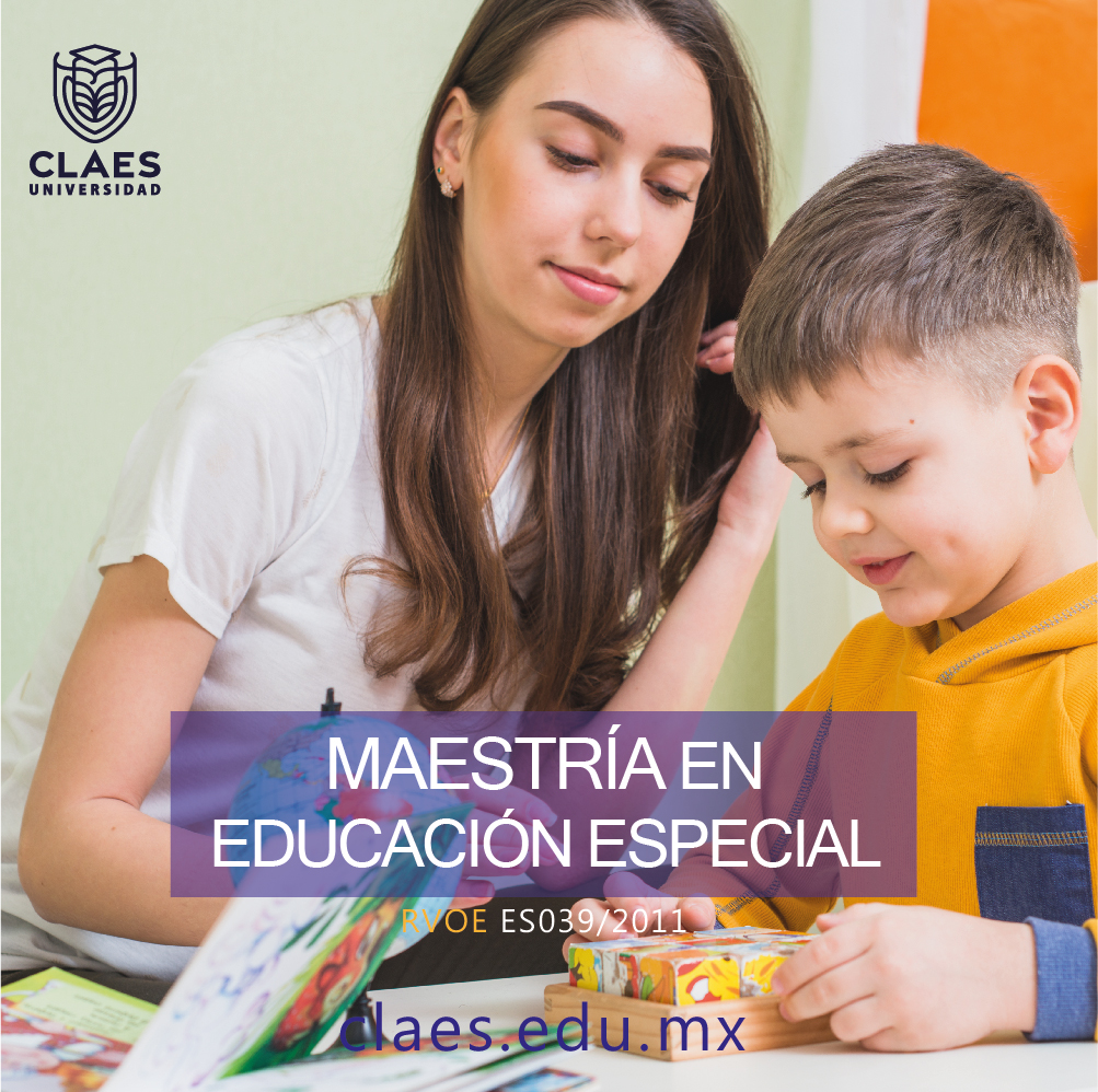 La maestría en educación especial es un programa de posgrado que se enfoca en preparar a los profesionales de la educación para trabajar con estudiantes con discapacidades y necesidades especiales. Inscríbete en nuestra licenciatura! #UniversidadClaes #EducaciónEnLínea #SoyClaes