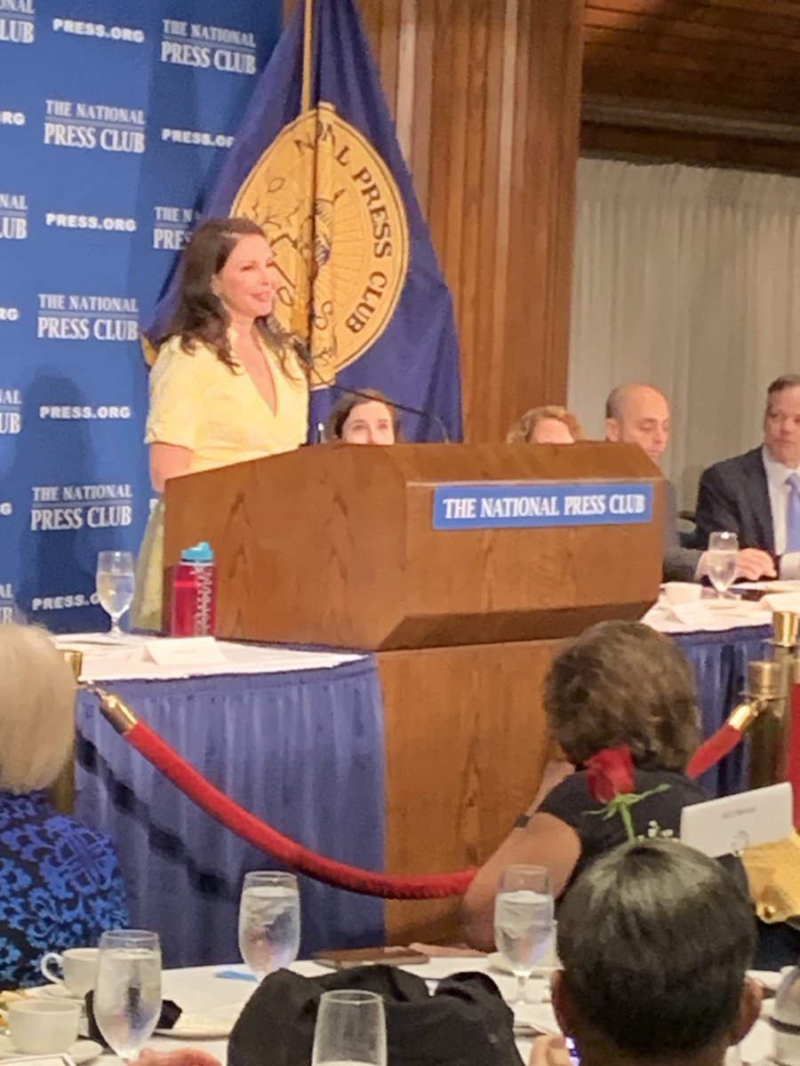 .⁦<a href="/AshleyJudd/">ashley judd</a>⁩ addresses a ⁦<a href="/PressClubDC/">National Press Club</a>⁩ lunch to talk about the need for changes in how suicide is treated and reported. “You can pretend to care but you can’t pretend to show up.” She talks about the lessons from the life and death of her mother, Naomi.