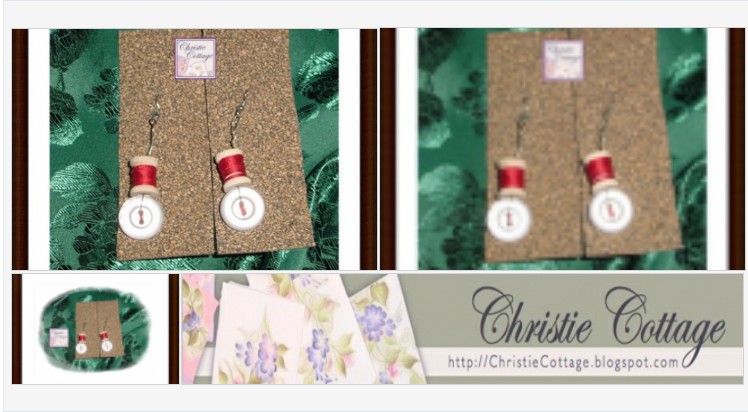 Covergirlbeads's tweet image. #Earrings - Miniature #Spools - Buttons - Pierced - Dangles - Red #cctag @ChristieCottage 
christiecottage.net/product/earrin…