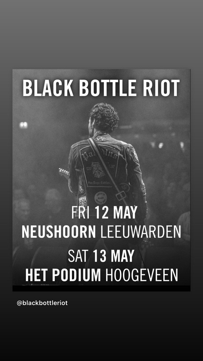 This Weekend we'll hit the North deep and hard! First up is Frisian Friday at <a href="/NeushoornLwd/">Neushoorn</a> in fantastic Leeuwarden! On Saturday we'll drive down to <a href="/hetpodium/">Het Podium</a> in Hoogeveen with our hard rocking amigos Dirty Boulevard as special guests. Hope to catch you there!