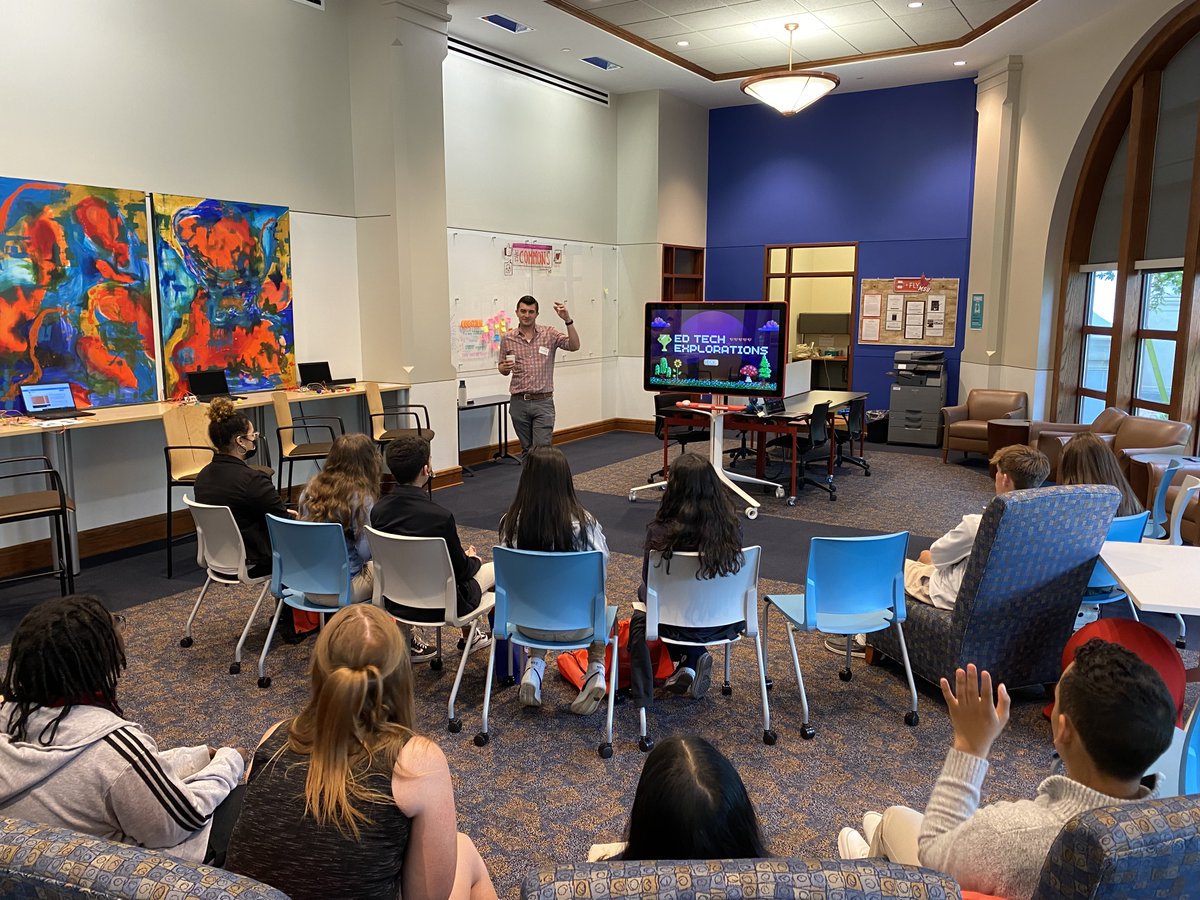 ADPCenter's tweet photo. Some shots from this year's NJFEA (NJ Future Educators Association) High School Conference! Students interacted with various #EdTech learning tools such as Sphero Robots, Ozobots, 3D Printing Pens, and more! #MontclairStateUniversity #ADPcenter #NJFEA #NJEA https://t.co/Zk8lcCNsOr