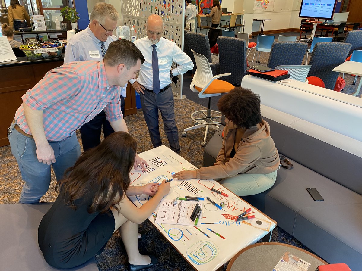 ADPCenter's tweet photo. Some shots from this year's NJFEA (NJ Future Educators Association) High School Conference! Students interacted with various #EdTech learning tools such as Sphero Robots, Ozobots, 3D Printing Pens, and more! #MontclairStateUniversity #ADPcenter #NJFEA #NJEA https://t.co/Zk8lcCNsOr