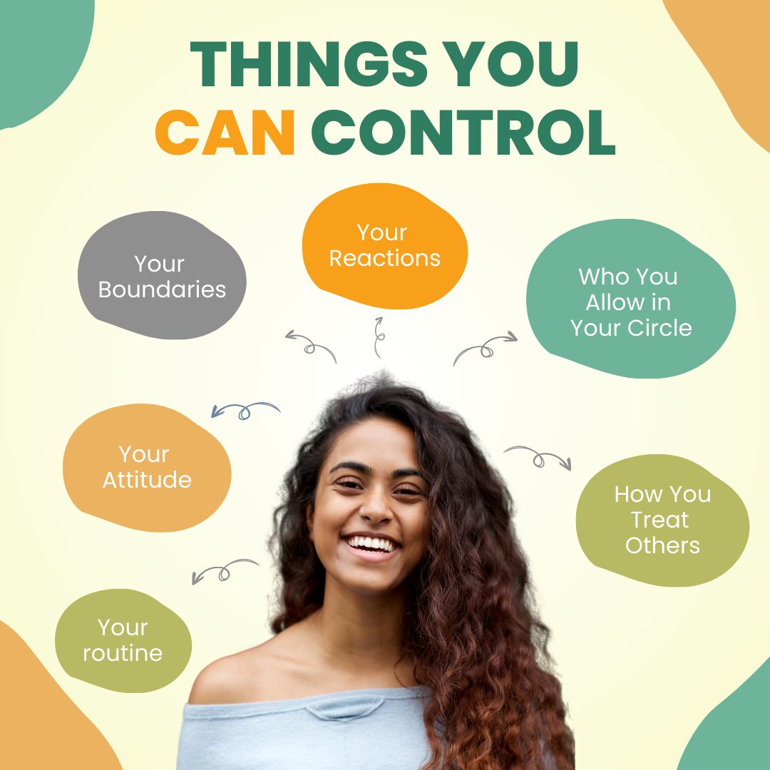 remedywell_'s tweet photo. Don't let life's uncertainties get you down! ๐ Remember to focus on what you can control and take charge of your own happiness!๐ Check out this infograph for some inspiration, and retweet to spread the word! ๐
#RemedyWell #TakeCharge #Happiness #PositiveVibes https://t.co/jlbSqZoX8e