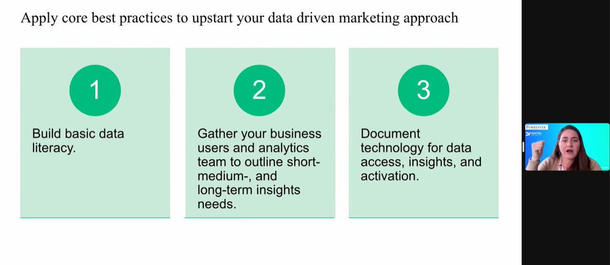 Simple steps to help ensure you have a strong customer data framework for your org <a href="/forrester/">Forrester</a> #tealium #DV2023