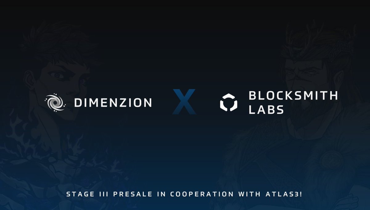 Conquerors!

Presale Stage III now available in cooperation with <a href="/BlocksmithLabs/">Blocksmith Labs</a> Atlas3.

Head over to Discord for detailed presale information. ⚖️