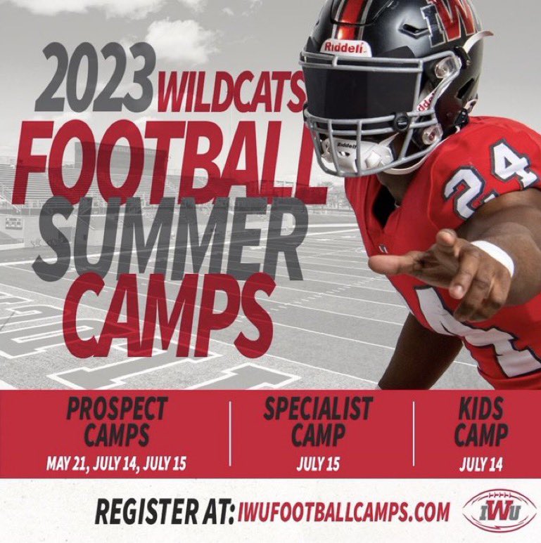 Thankful to receive an invite to <a href="/IndWesleyan_FB/">Indiana Wesleyan FB</a> prospect camp‼️ @CoachBacchusIWU