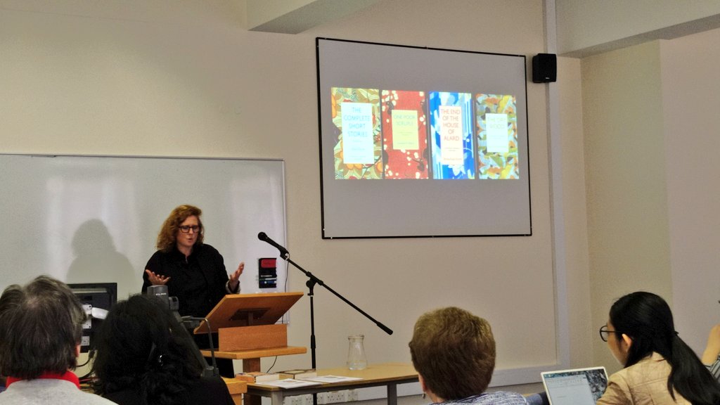 histcatholic's tweet photo. Our latest Ushaw Lecture is underway! @Bonnie_LJ is speaking on the topic of "The Forgotten Women of the Catholic Literary Revival" @ushawdurham #twitterstorians #recusantbaby #catholichistory #Catholicism #CathHist #LitStudies #Literature https://t.co/NG3SUImuW1