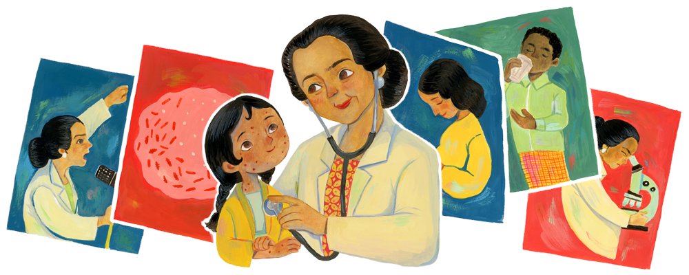 Doodle123_EN's tweet photo. New Google Doodle has been released: "Dr. Sulianti Saroso's 106th Birthday" :)
#google #doodle #design
https://t.co/DWaPScTRub https://t.co/ul8ZN5IeWP