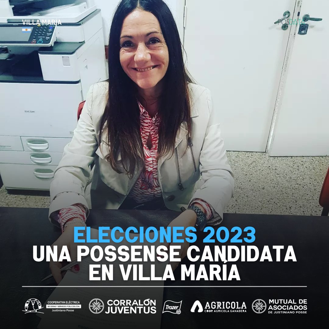 PosdataOk's tweet photo. 🗳️ La actual vicerrectora de la Universidad Nacional de Villa María, Elizabeth Theiler, es oriunda de Justiniano Posse y fue presentada dentro de la lista oficialista en Villa María. https://t.co/slcop9NkJJ