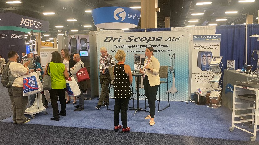 driscope's tweet photo. There's still time! Stop by booth 1132 to learn more about our new product, The Dri-Scope Aid TRACKER!! #hspa2023 #endoscope #drying #gastroenterology https://t.co/L8WZTVv7MF