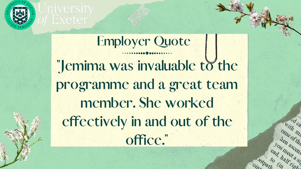 Find out about the Internships Schemes at the University of Exeter
Elaine Grant, Head of Access Programmes for Mousetrap Theatre Projects, shares her experience of having an intern in this week’s case study spotlight📷
📷Click the link to find out more:
bit.ly/42mEBVC