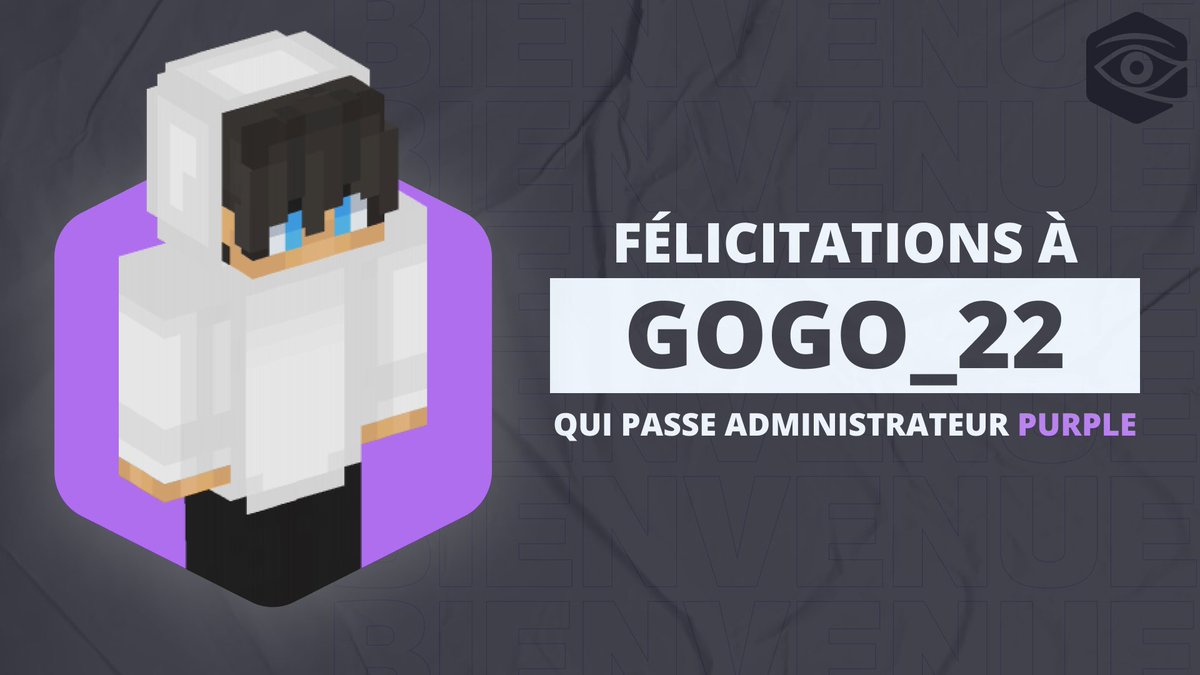 NGSupportFR's tweet photo. 🟣 - Félicitations à 𝙂𝙤𝙂𝙤_𝟮𝟮 pour son arrivée en tant qu'Administrateur sur le serveur Purple ! 👏

🅰️ - Anciennement Admin du Pink, nous sommes ravis de voir GoGo_22 poursuivre son excellent travail aux côtés de belzebuth69 sur #NationsGlory ! 🤝 https://t.co/Bxjtz4hdnZ