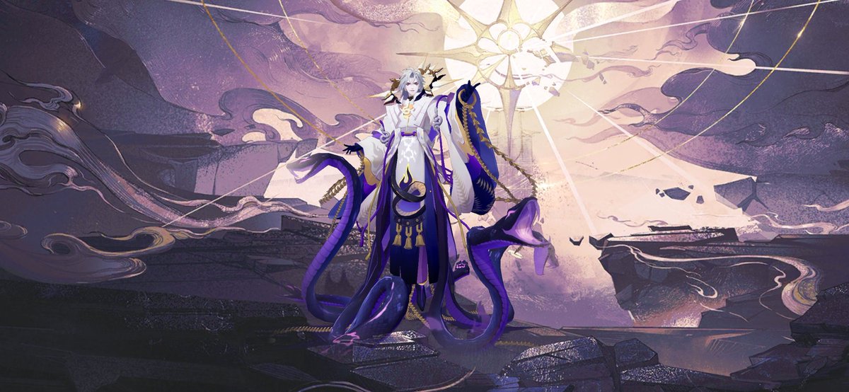 thanh2007885's tweet photo. Are you ready for a brand new model for your Shikigami? Check out your Shikigamis' new look now!! https://t.co/pue0G8hZ8V