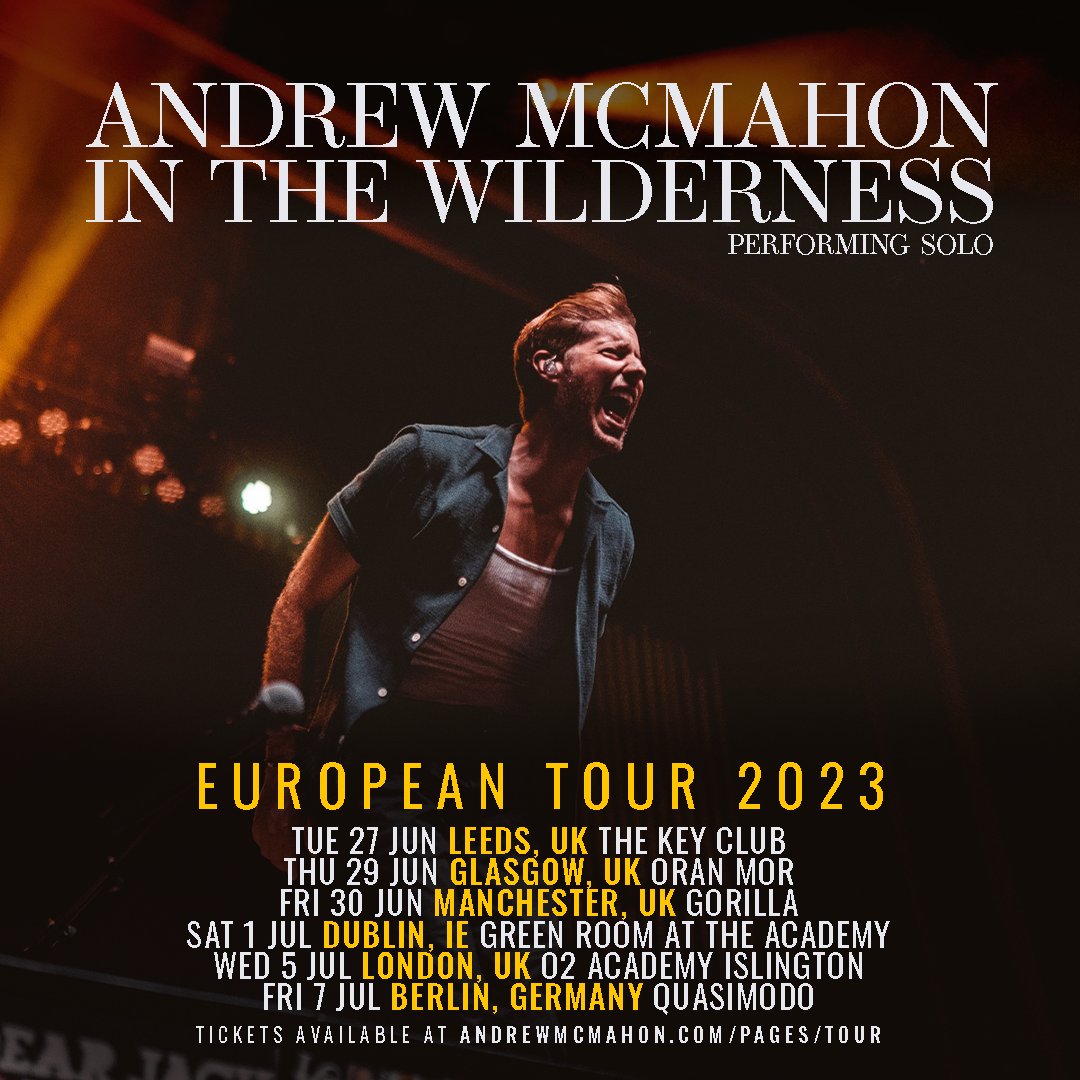 Andrew McMahon (@andrewmcmahon) / X