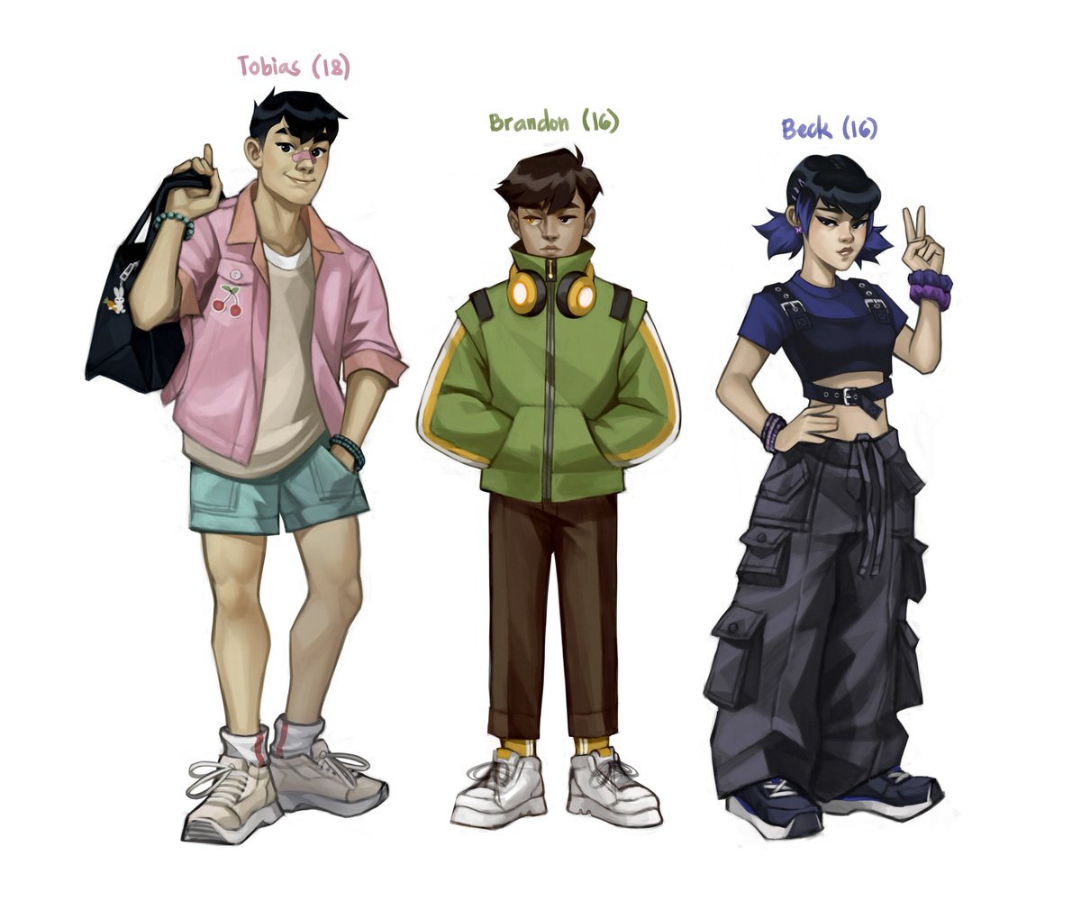 idwardoart's tweet photo. Hiii! I'm back from inactivity lol thought I'd show you guys my OCs, my babies. I've only drawn Brandon a couple of times ever since I conceived them in high school and I guess its only fitting that you meet all three of them😆 https://t.co/QqCHsNBx62