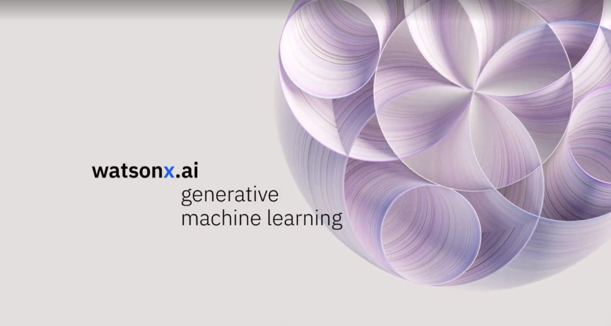 nheidloff's tweet image. Introducing watsonx

#AI #IBMThink 

ibm.com/watsonx