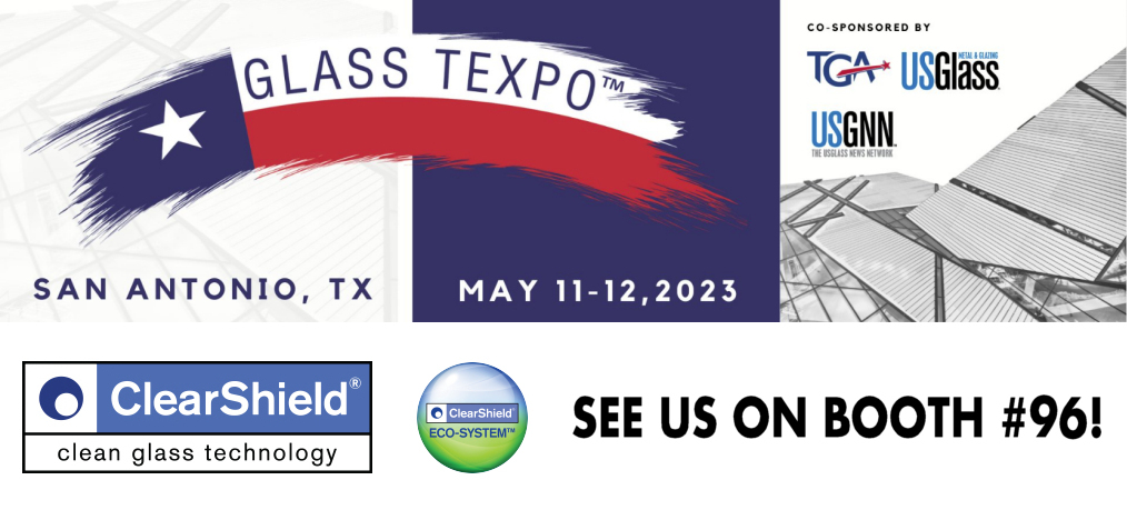 ritec_systems's tweet photo. See @ClearShieldNA at #GlassTEXpo23 on booth 96, 11-12th May in San Antonio, Texas and discover #Ritec #ClearShield #nonstick #easyclean #glass #surface #protection solutions!
#ClearShieldEcoSystem #ClearShieldEcoGlass #NonStickGlass #MudDome #MudBottle #SeeingIsBelieving https://t.co/6z19UQi5EE