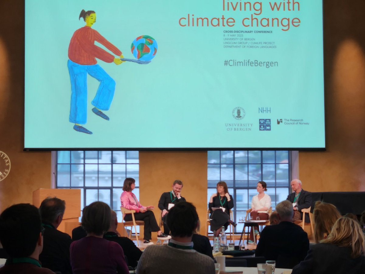 SciCommForYou's tweet photo. So happy to be at #ClimlifeBergen to present work on climate and science journalism! Learning so much from such an interdisciplinary crowd! #LINGCLIM https://t.co/bFWiRzWTix